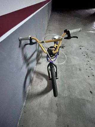 BMX Amarillo - Bicicleta Niñ@