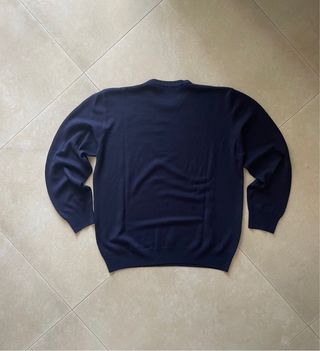 Maglione Cotone Blu XL