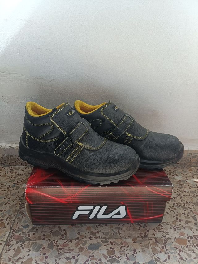 Botas seguridad - negras y amarillas