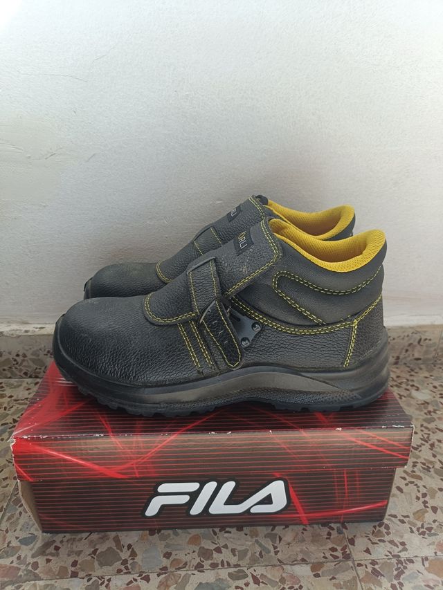 Botas seguridad - negras y amarillas