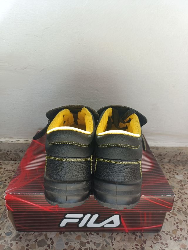 Botas seguridad - negras y amarillas