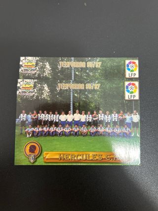 Cromos Temporada 96-97: Hercules, Betis y Celta