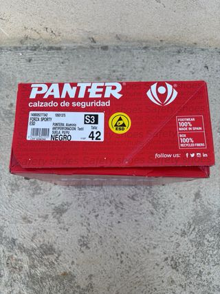 Zapatillas Panter seguridad