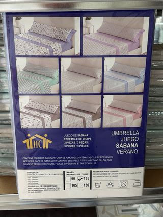 Juego de Sábanas Cama 135cm