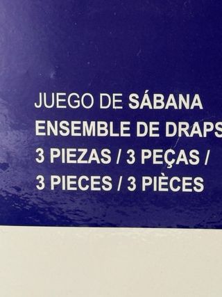 Juego de Sábanas Cama 135cm