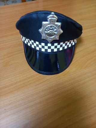Gorra policía disfraz niño