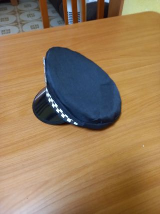 Gorra policía disfraz niño