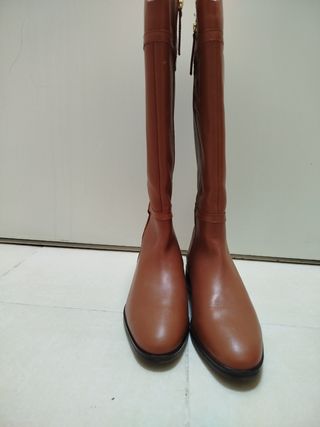Botas altas Cortefiel marrón