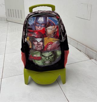 Mochila escolar Avengers con ruedas