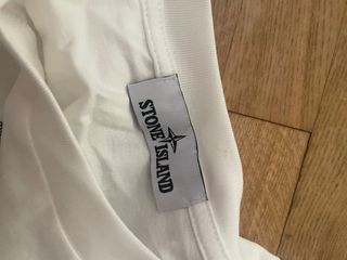 Camiseta Stone Island blanca