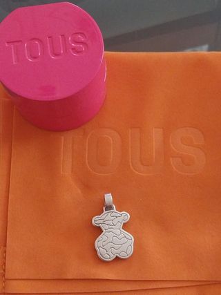 Colgante Tous Oso Camuflaje Plata