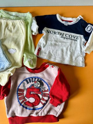 Lotto abbigliamento bambino 1 mese autunno inverno