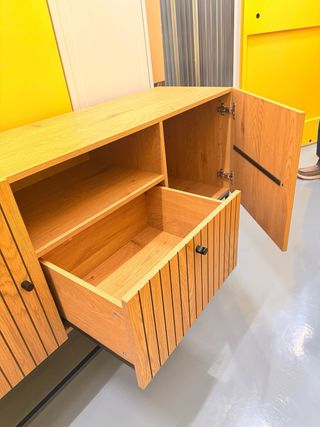 Aparador madera-metal estilo nórdico