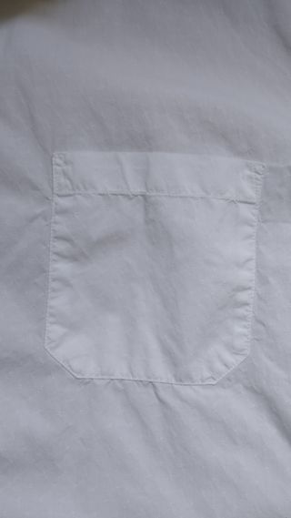 Camisa Zara Man blanca - Talla L