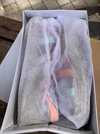 Sandalias planas multicolor nuevas