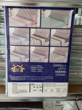 Juego de Sábanas Cama 135