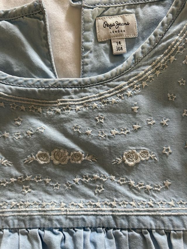 Blusa Pepe Jeans celeste