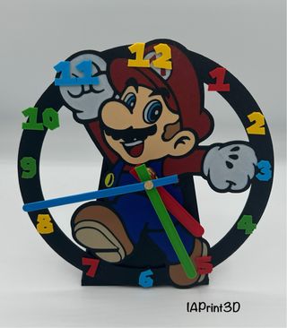 Reloj Súper Mario