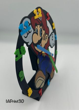Reloj Súper Mario
