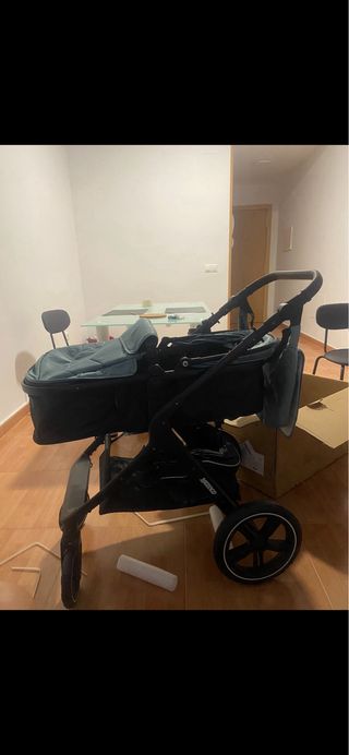 Cochecito bebé + silla de coche