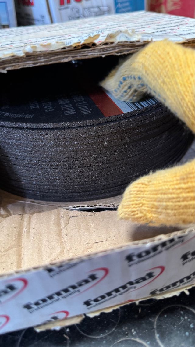 Discos de corte tronzadora metal formato 230mm