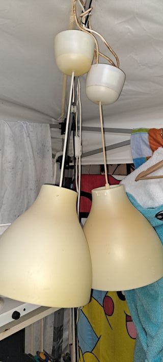 2 Lámparas Ikea Melodi - Blancas
