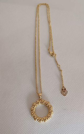 Collar dorado acero inoxidable