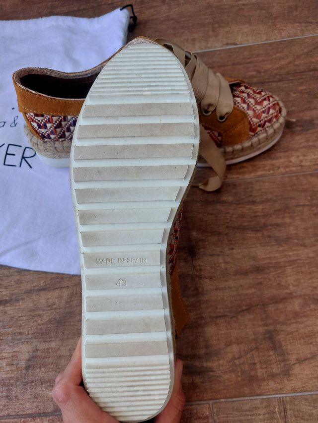 Zapatillas esparto multicolor - 40