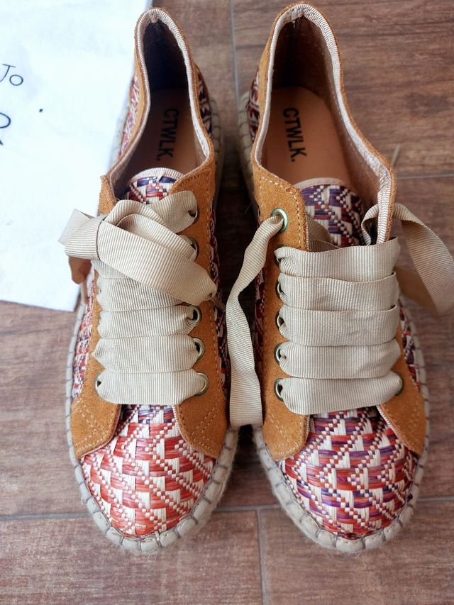 Zapatillas esparto multicolor - 40