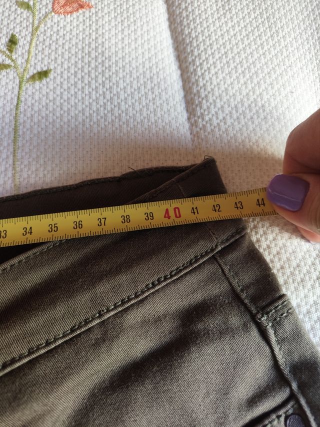 Pantalón Verde de loneta