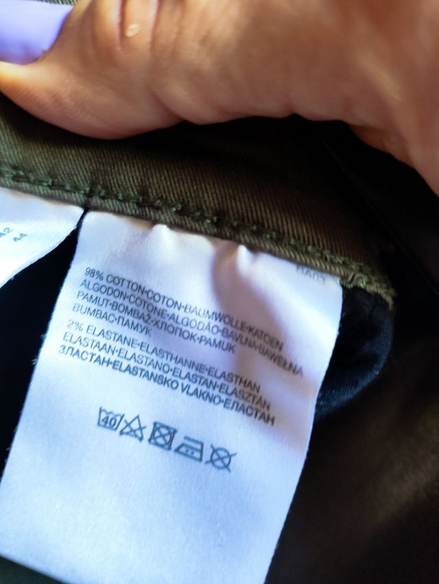 Pantalón Verde de loneta