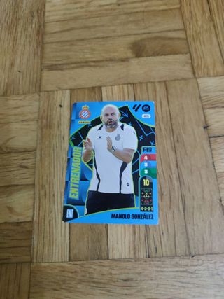 5 cromos Adrenalyn XL 2025 entrenadores