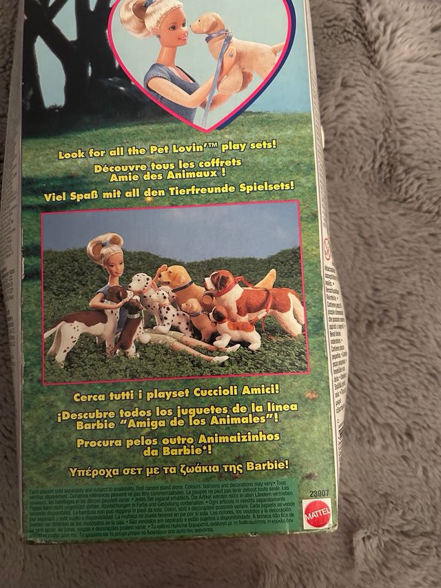 Barbie Pet Lovin' vintage del 1998