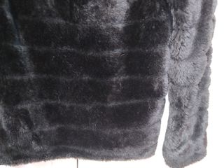 Pelliccia Cappotto Nero Coste Dolls Kill Nuovo