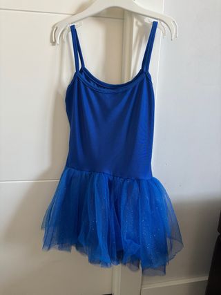Vestido niña azul tutú ballet