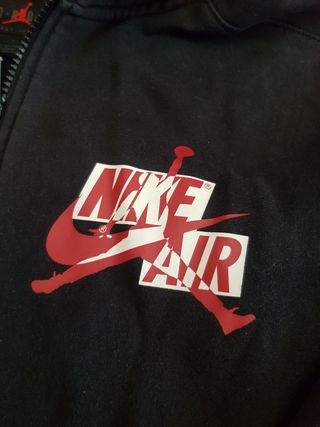 Chaqueta Nike Air Jordan negra