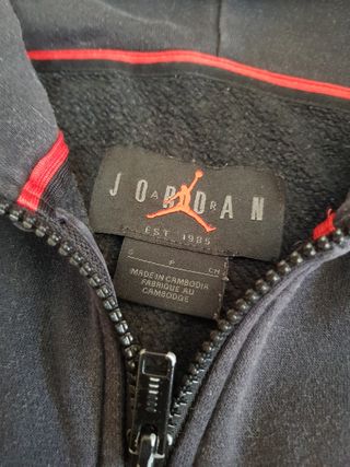 Chaqueta Nike Air Jordan negra