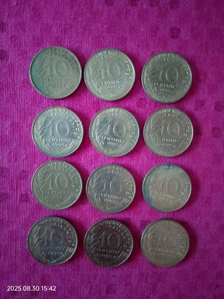 5 Monete antiche Spagna Francia