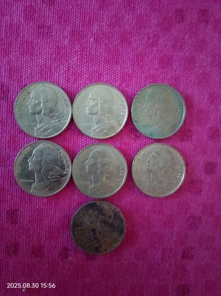 5 Monete antiche Spagna Francia