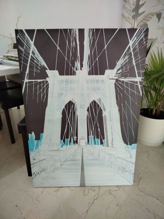 Cuadro puente Brooklyn 70x100cm