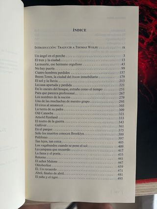 Cuentos de Thomas Wolfe (Páginas de espuma)