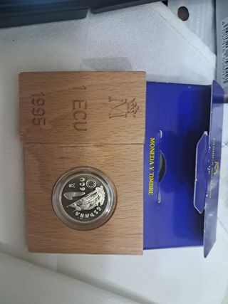 6 monedas de Un Ecu plata  