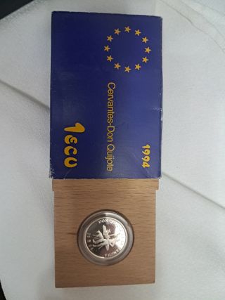 6 monedas de Un Ecu plata  