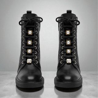Botas Uterqüe negras | Piel