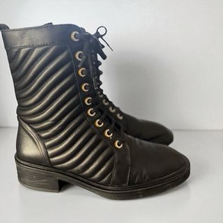 Botas Uterqüe negras | Piel