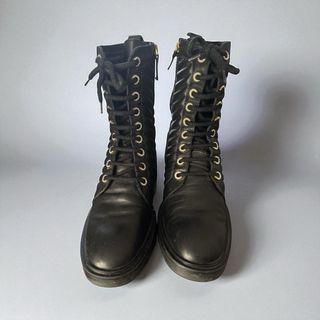 Botas Uterqüe negras | Piel