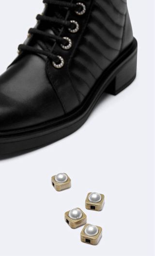 Botas Uterqüe negras | Piel