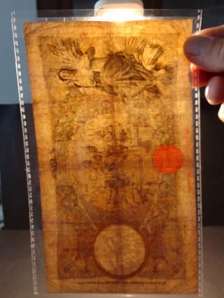  500 Lire Mietitrice del 1940 al Naturale 100x100