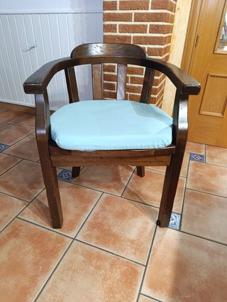 Mesa Comedor extensible Rústica Maciza + 7 sillas 