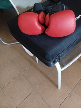 Guantes boxeo rojos - MMA